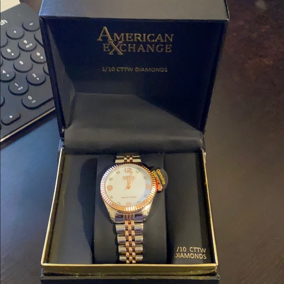 american exchange diamond watch